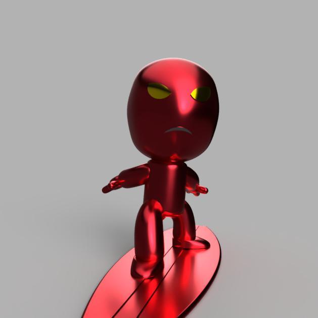 Mini Red Surfer (Norrin Radd)