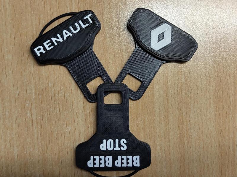 Renault BEEP BEEP STOP, seatbelt bypass