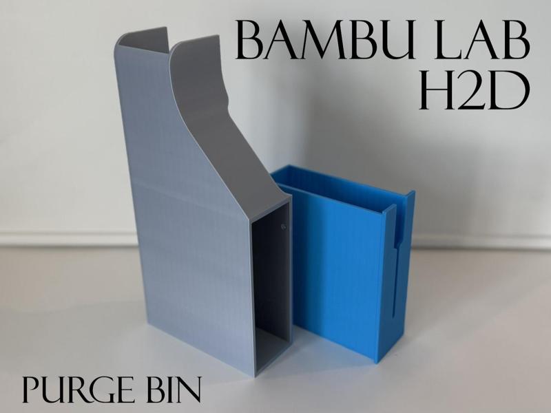 Bambu Lab H2D Purge Bin (Poop Chute)