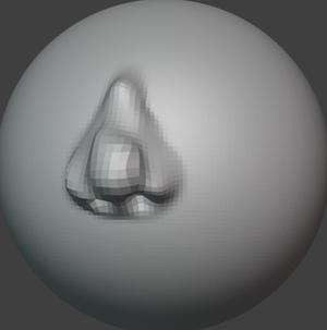 nose stressball
