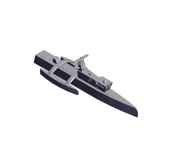 1/700 Scale Sea Hunter.stl