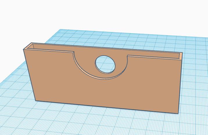 Business card box on the door can be mounted with a suction cup