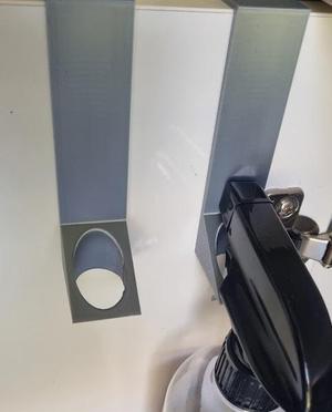 Cabinet Door Spray Bottle Holder - v2