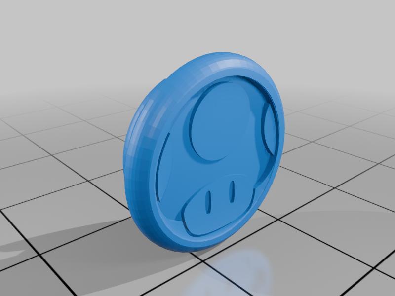 Super Mario Mushroom 3DS replacement circle pad