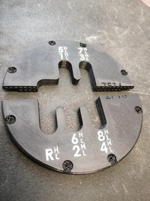 18 shift patterns for OSS-H shifter