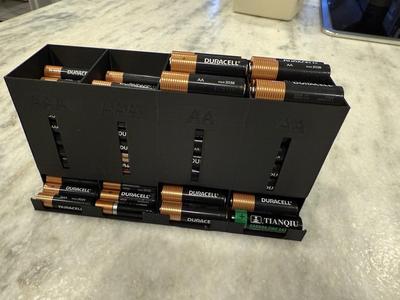 Expanded AA and AAA Battery Storage