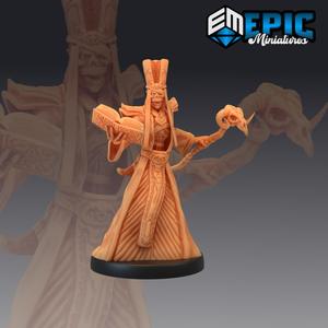 Skeleton Army - Lich / Necromancer / Wizard