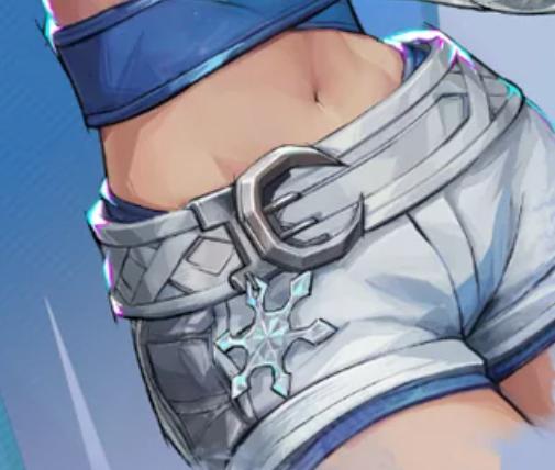 Luna Snow Belt Buckle & Star (Marvel Rivals)
