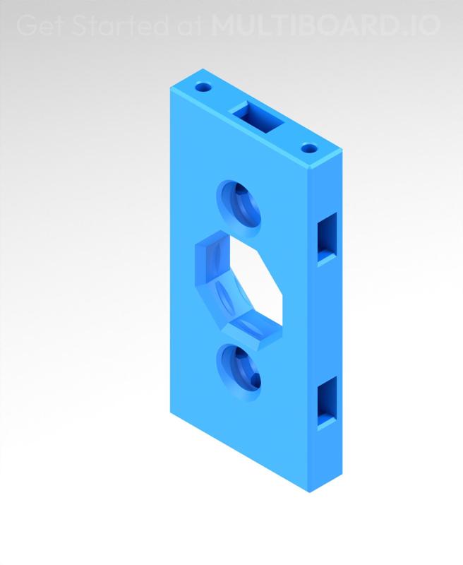 3mu Mid Hole I - Multiboard Beam