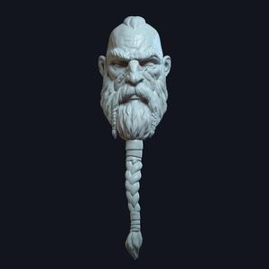 Viking V1 - Custom Action Figure Head