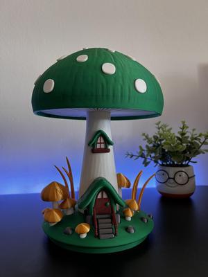 Fantasy Mushroom Lamp