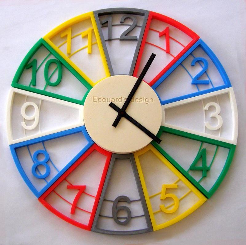3d printable clock