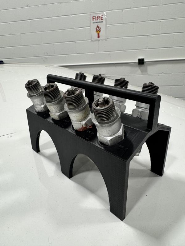 Aviation Spark Plug Tray