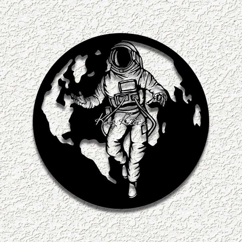 astronaut outer space.stl wall art home decor