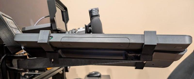 K400 Keyboard Sim Racing Rig Swivel Mount