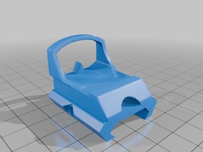 MOCK Red Dot With Mount