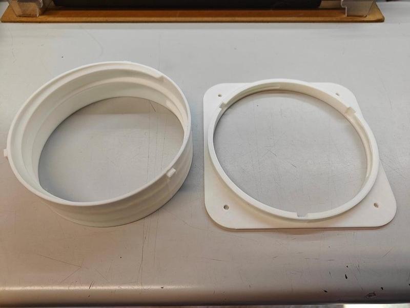 150mm Portable Air Conditoner Vent Plate Duct Fitting