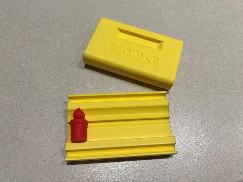 Pearl Roller Candle // Perlen Walze Kerze