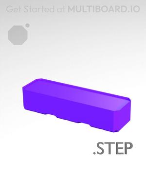 3x1x0·75 - Multibin Insert - STEP Remixing File