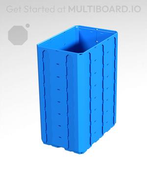 2x3x4 - Topped Multipoint Rail - Multibin Shell