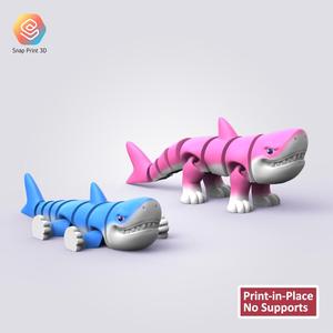 Flexi Walking Shark