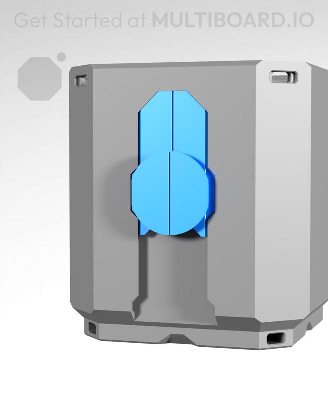 X Lite Multipoint - OX Rail Pop-In