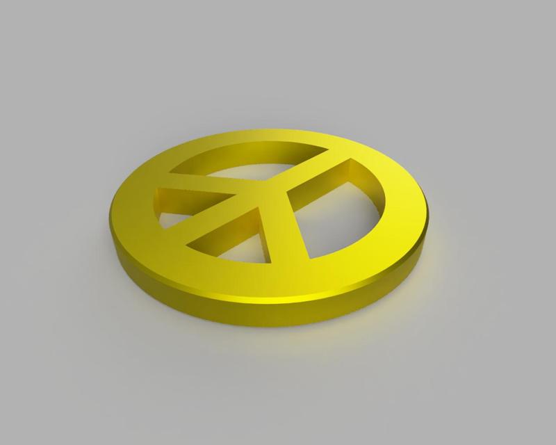 Hippie- Peace Sign (And for Josuke Higashikata cosplays -Jojos) - wearable