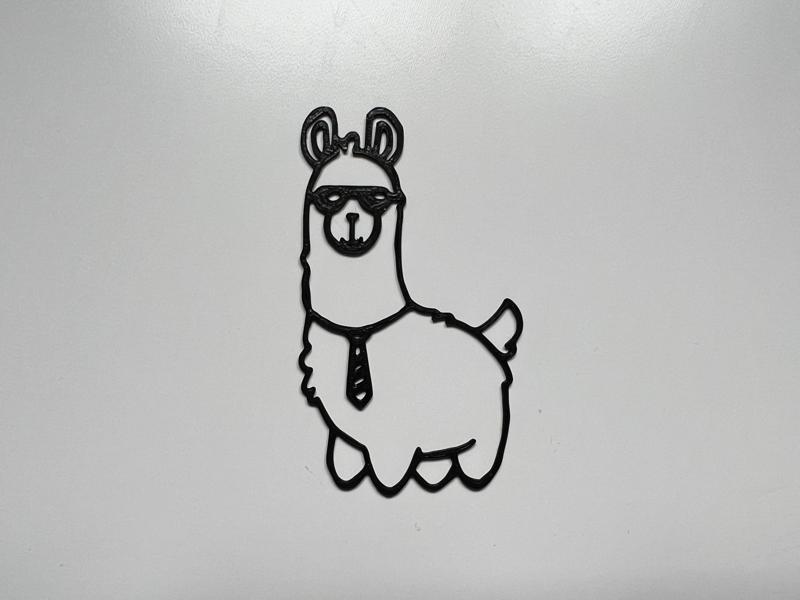 Lama Wall Art #7