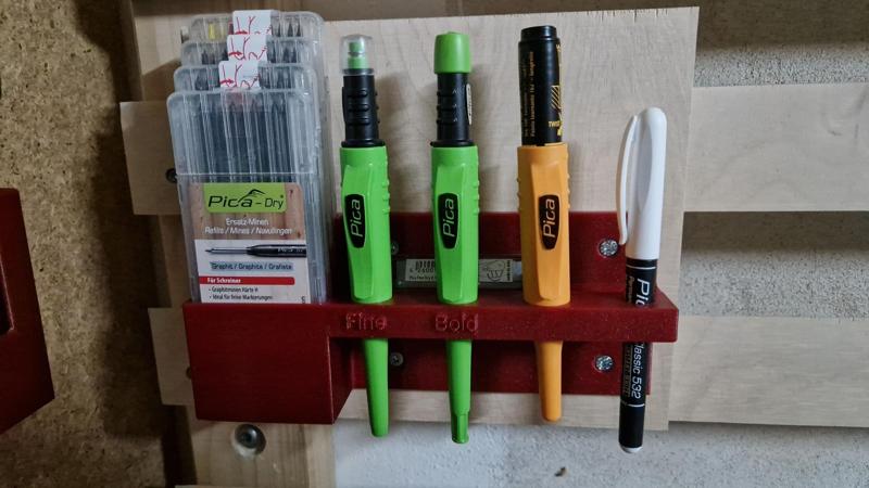 Wall mount for Pica Dry Set