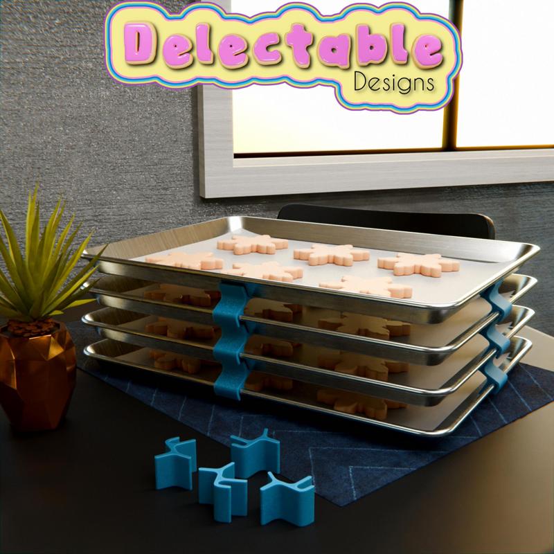 Baking Sheet Pan Stackers by Delectable Designs