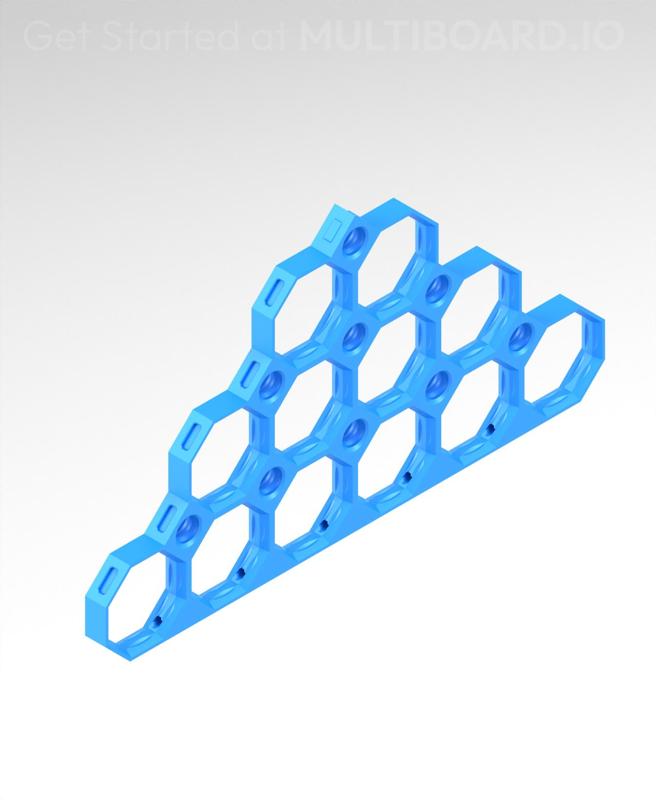 6x6 Isosceles Triangle - Multiboard Border Tile