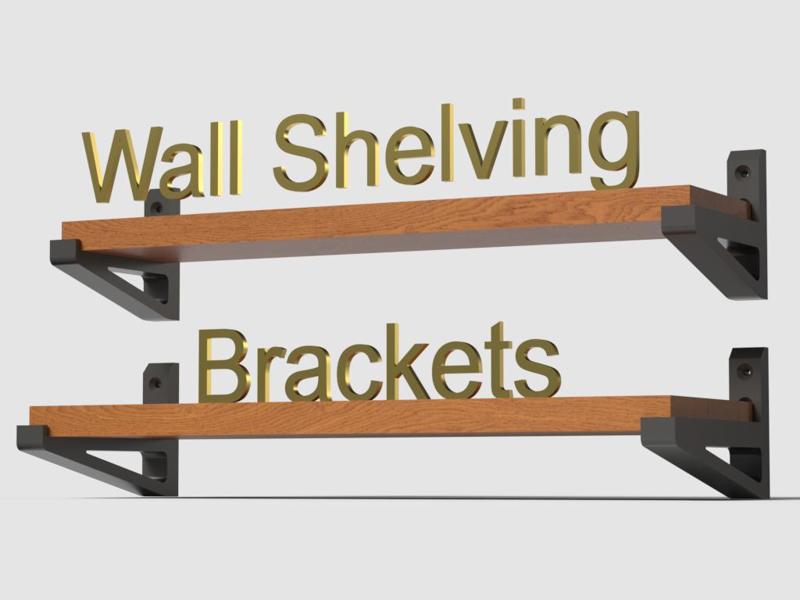Wall Shelving Brackets