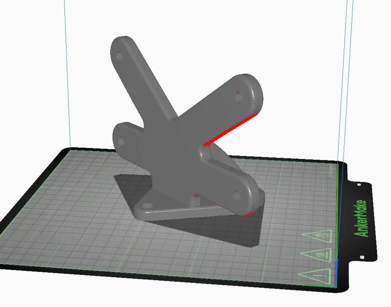 CLX700 License Plate Bracket   