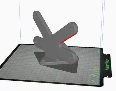 CLX700 License Plate Bracket   