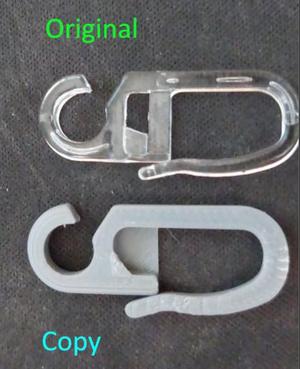 Gardinenhaken - curtain hooks ~31mm