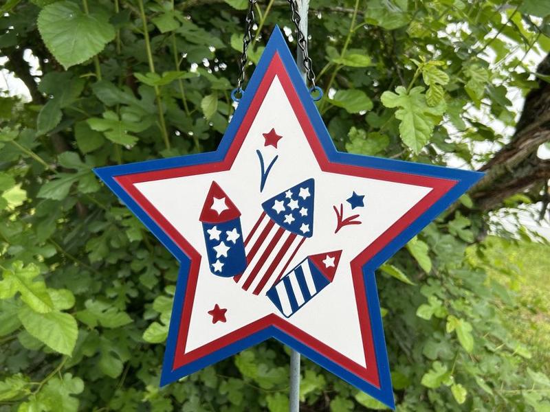 Fireworks Star Decoration