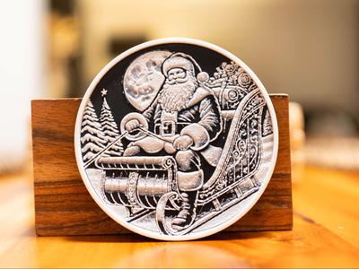 Santa Ornament decoration