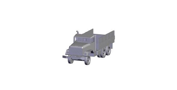 1/87 Scale M925 5 Ton Truck.stl