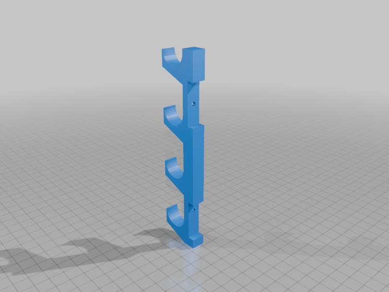 Harry Potter Wand Holder - 4 wands - side only