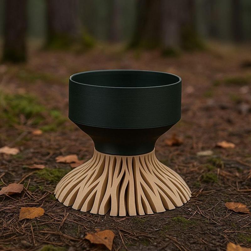 Rooted Planter – Organic Pot Inspired by Tree Roots