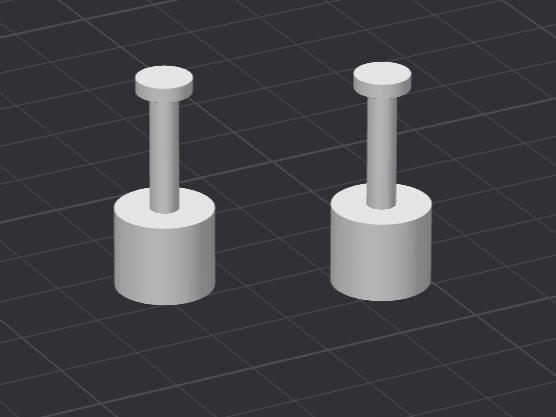 4mm Curtain Rail - Baby Monitor (GHB) Adapter