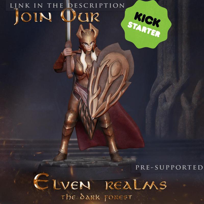 Lady of the forest guard