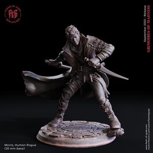 Moira Silverblade, Human Rogue