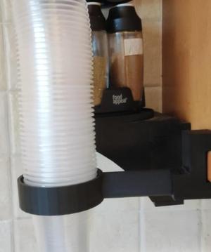 Plastic cup holder