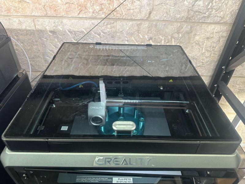 K1 Max Glass Lid Raiser + Sliding Vent+ TPU Gasket