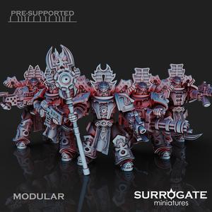 Rubeus Marines, Surrogate Miniatures April Modular Unit Release