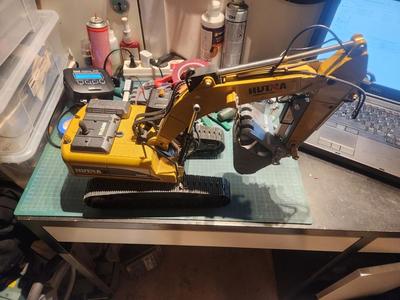 Huina 1580/580 thumb actuator adjustable folding thumb