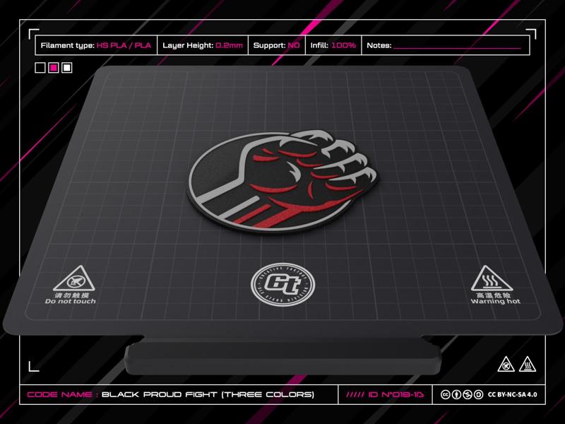 Black Proud - Fight three Colors