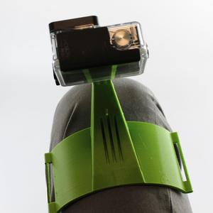 GoPro leg mount for snowboarding