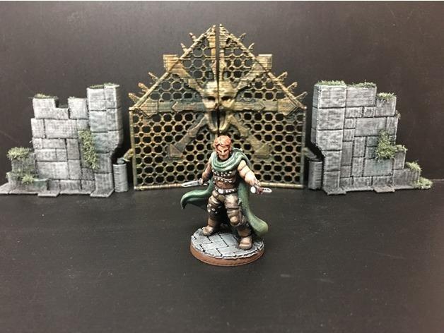 Orrin, Warrior-Thief (28mm scale)